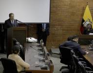 El alcalde de Quito, Santiago Guarderas. API/Archivo