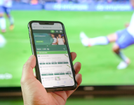 Imagen referencial de una aplicación de pronósticos deportivos.