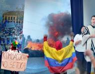 Paro naconal en Ecuador