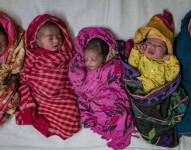 Las altas tasas de fertilidad en algunos países han ayudado a aumentar la población mundial a más de ocho mil millones de personas.