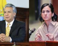 Lenín Moreno y María Alejandra Muñoz.