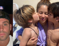 Shakira y Gerard Piqué comparten dos hijos, Sasha y Milan.