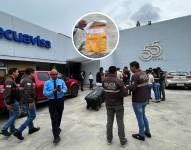 La policía ingresó a las instalaciones del canal, en Guayaquil, a realizar investigaciones.
