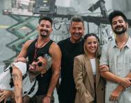 'Los Montaner' en una foto para lo que será su concierto virtual.