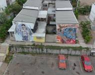 Estos murales son parte de la Segunda Bienal de Arte Urbano denominado Haciendo Calle.