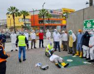 Se recrearon cerca de 1000 escenarios de emergencia en simulacro de terremoto en Guayaquil