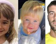 Olivia, Anna y Tomás Gimeno desaparecieron el 27 de abril en Tenerife, España.