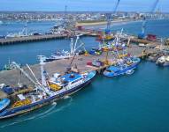 El puerto de Manta está administrado por la empresa chilena Agunsa.