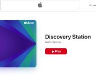 Presentación gráfica de la nueva Discovery Station en Apple Music.