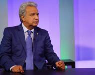 El expresidente Lenín Moreno durante una entrevista para un medio internacional, el 7 de mayo de 2021.