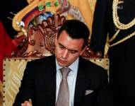 Daniel Noboa, presidente de la República