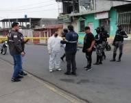 Los restos del joven fueron abandonados en una calle de la parroquia Venus.