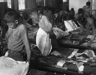 Las condiciones en que vivían estos niños eran