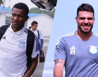 Romario Caicedo y Alexander González.