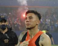El futbolista de 24 años se refirió a lo acontecido en el camerino de Independiente.