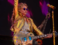 Paulina Rubio ofreció un concierto en Costa Rica.