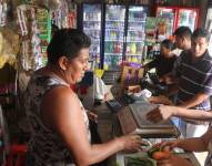Tienda de un barrio.