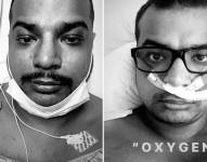 Stephen Harmon documentó su batalla contra el coronavirus.