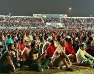El fútbol está siendo la distracción de los migrantes tras jornadas de trabajo que muchas veces superan las 12 horas.