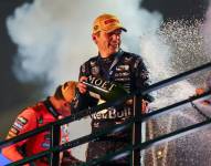 Max Verstappen, ganador de Las Vegas.
