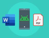 Convertir archivos en formado docx a pdf es posible desde tu dispositivo Android.