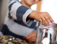 Los hábitos de ahorro se forman antes de los 7 años.