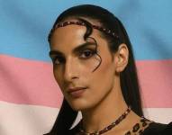 Fotografía de Sara Mirelley, la mujer trans asesinada en Colombia