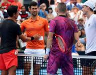 El ecuatoriano Gonzalo Escobar derrotó en dobles a Novak Djokovic en el ATP de Adelaida