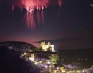 La NASA difunde imagen de los duendes rojos.