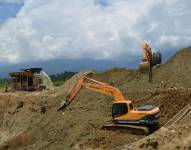 Imagen referencial de minería en Ecuador.