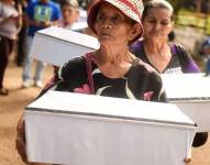 Unas 1.000 personas, en su mayoría niños, murieron durante la masacre de 1981.