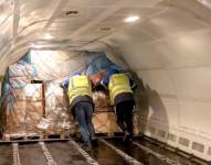 Las empresas han recurrido al flete aéreo debido a la escasez de capacidad de envío.