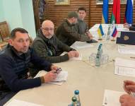 El ministro dijo que la reunión había sido fácil y difícil a la vez, al mantener Lavrov su habitual discurso sobre Ucrania.