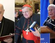 El exarzobispo Carlo Maria Viganò, el cardenal retirado Raymond Leo Burke y el exobispo Joseph E. Strickland fueron de los mayores opositores a Francisco dentro de la Iglesia.