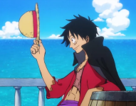 Luffy, protagonista de One Piece con su simbólico sombrero