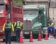 Agentes de tránsito.