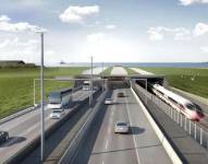 El túnel terminado reducirá drásticamente los tiempos de viaje entre Hamburgo y Copenhague