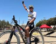 Miryam Núñez, ciclista ecuatoriana.