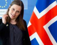 La primera ministra de Islandia, Katrin Jakobsdottir.
