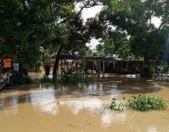 El COE Cantonal de General Villamil Playas declaró la emergencia por las lluvias que han anegado 10 sectores