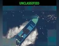 Nuevo ataque a supuesta narcolancha frente a costas de Colombia en el Pacífico.