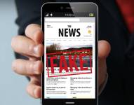 Imagen referencial de noticias falsas