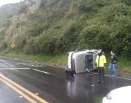 Congestión vehicular complicó el tráfico en sentido Cumbayá-Quito