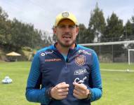 Diego Martínez, director técnico de la selección ecuatoriana de fútbol sub-17.