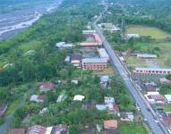 Vista aérea de Sevilla Don Bosco en la provincia de Morona Santiago.