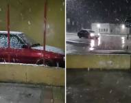 Nevada en provincia de Buenos Aires, Argentina.