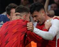 Gabriel Martinelli anotó el empate.