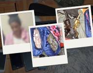 La sospechosa fue encontrada con armas y drogas.