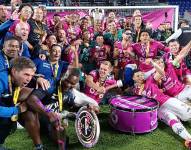 Independiente del Valle festeja su segundo título en serie A.