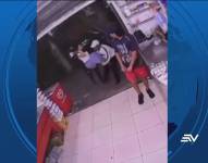 Imagen del secuestro de la comerciante china donde participó alias Cocacho.